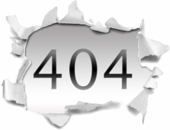 Error 404. Страница не найдена